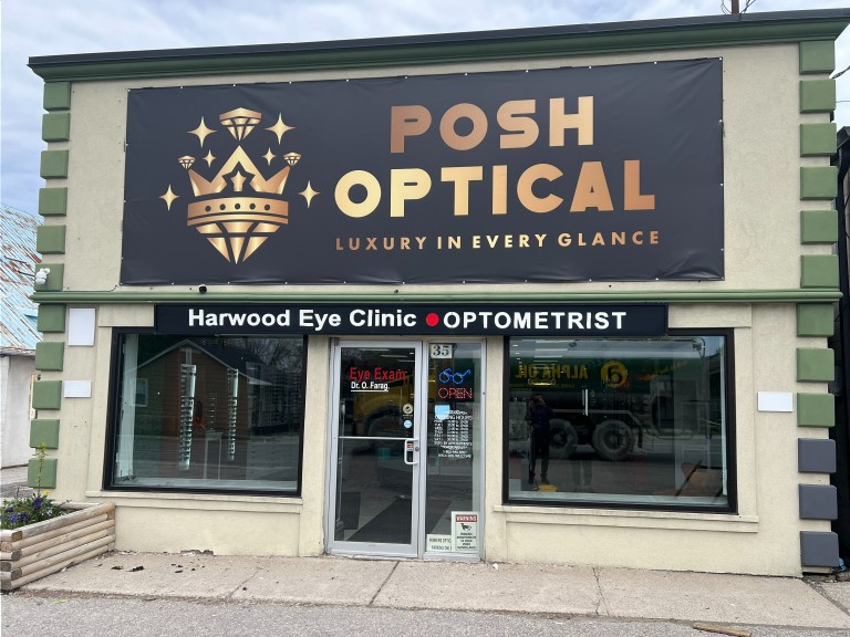 Posh Optical, Optical store, Ajax Lumino Health
