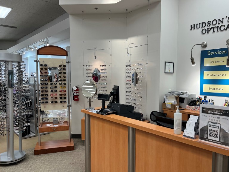Hudson Bay Optical, Optical store, Edmonton Lumino Health